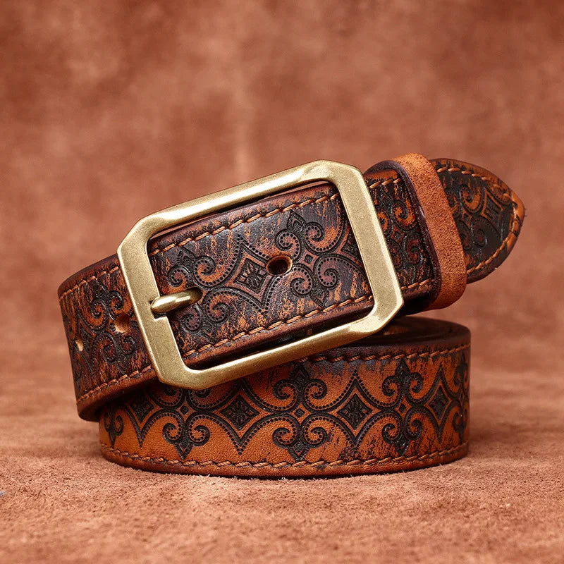Dante Carved Belt