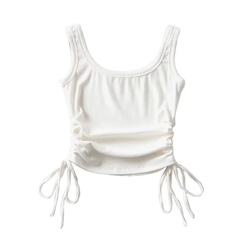 Aria Drawstring Tank