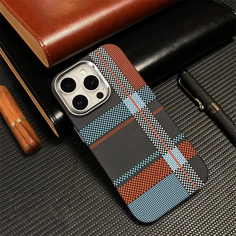 Stratos Plaid MagSafe Case