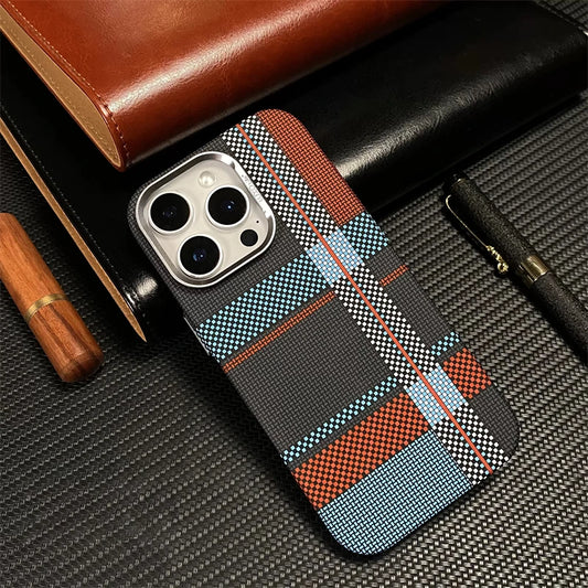 Stratos Plaid MagSafe Case