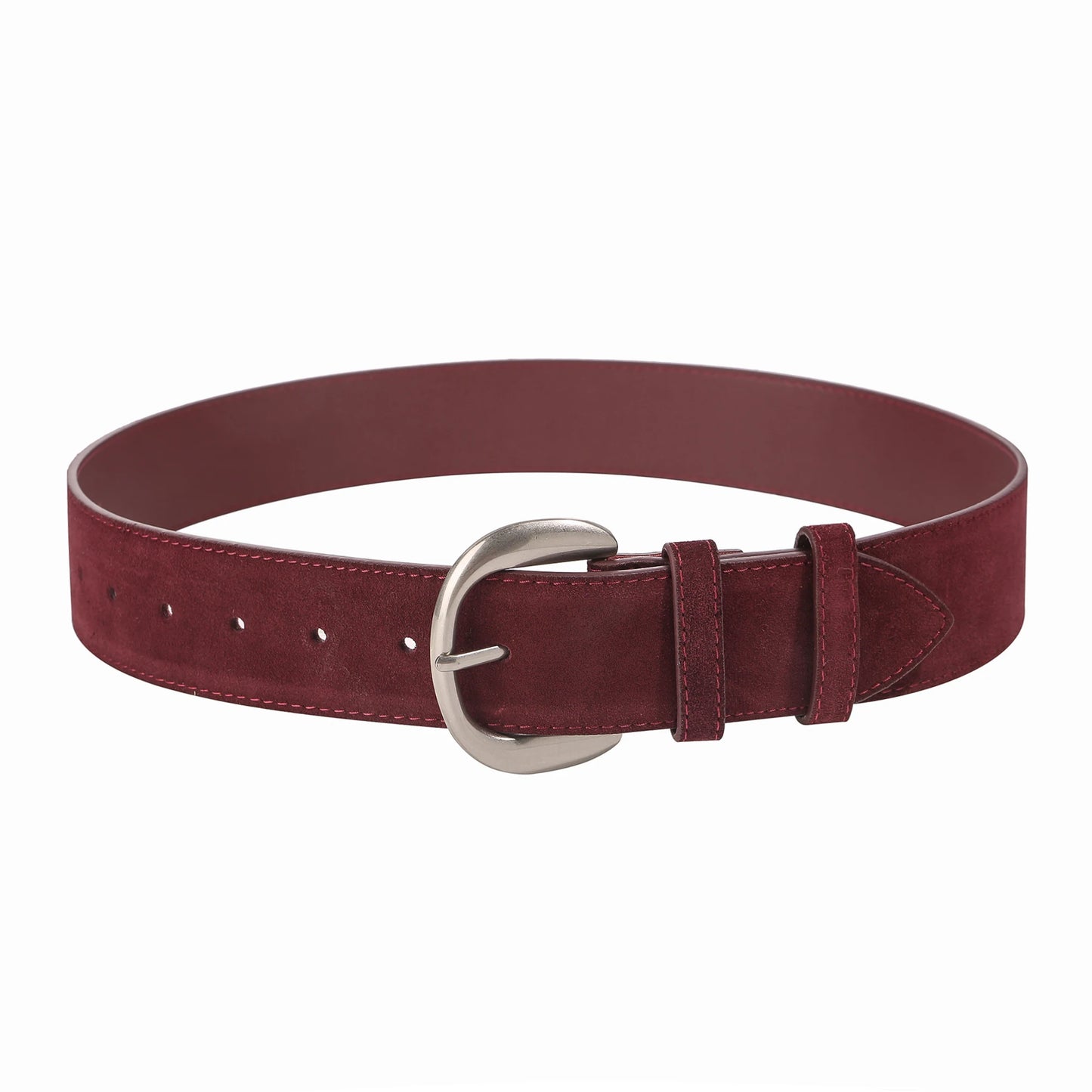 Alina Suede Wide Belt