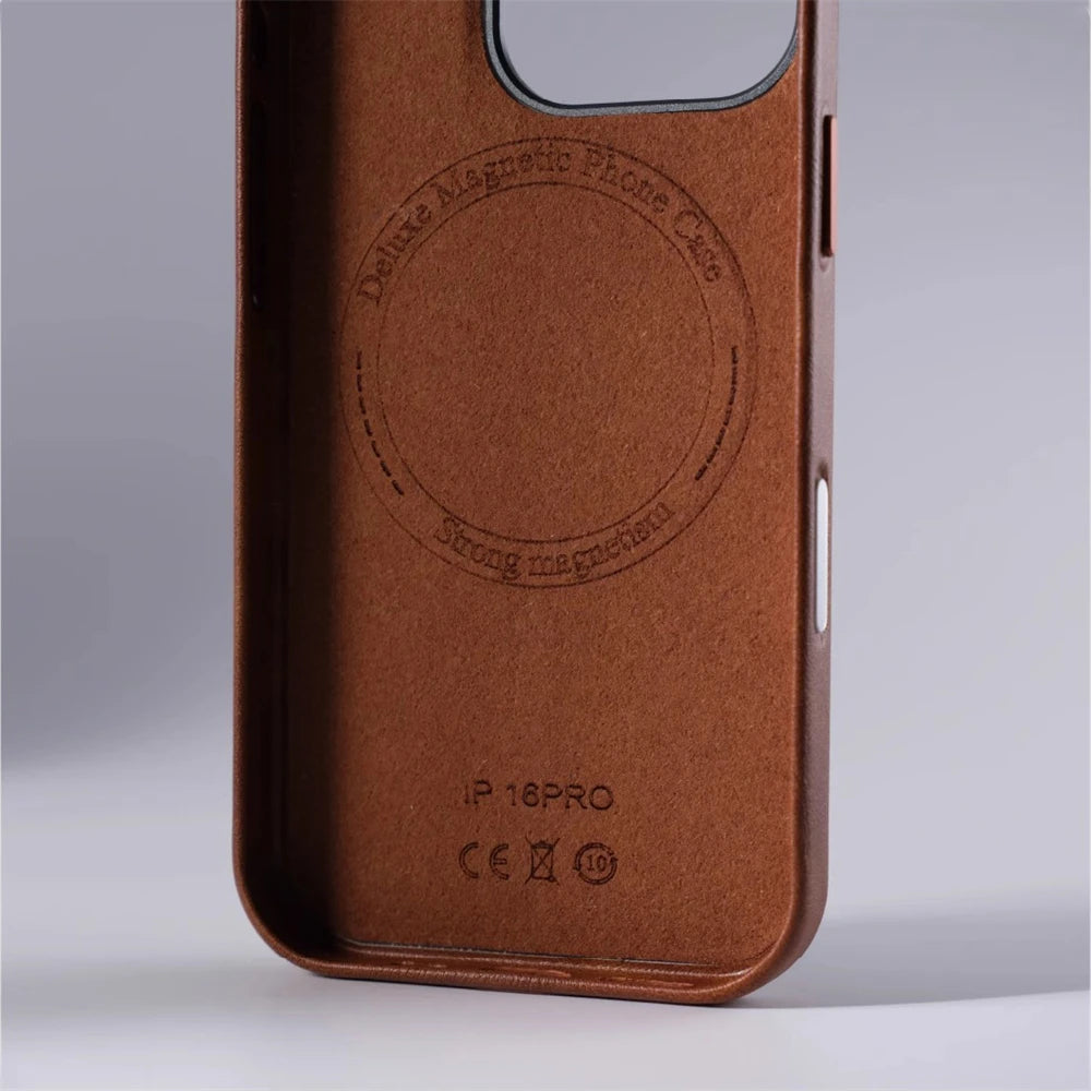 Verona Retro MagSafe Leather Case