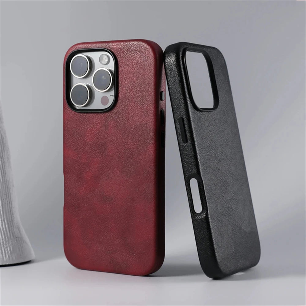 Arden Magnetic Leather Case