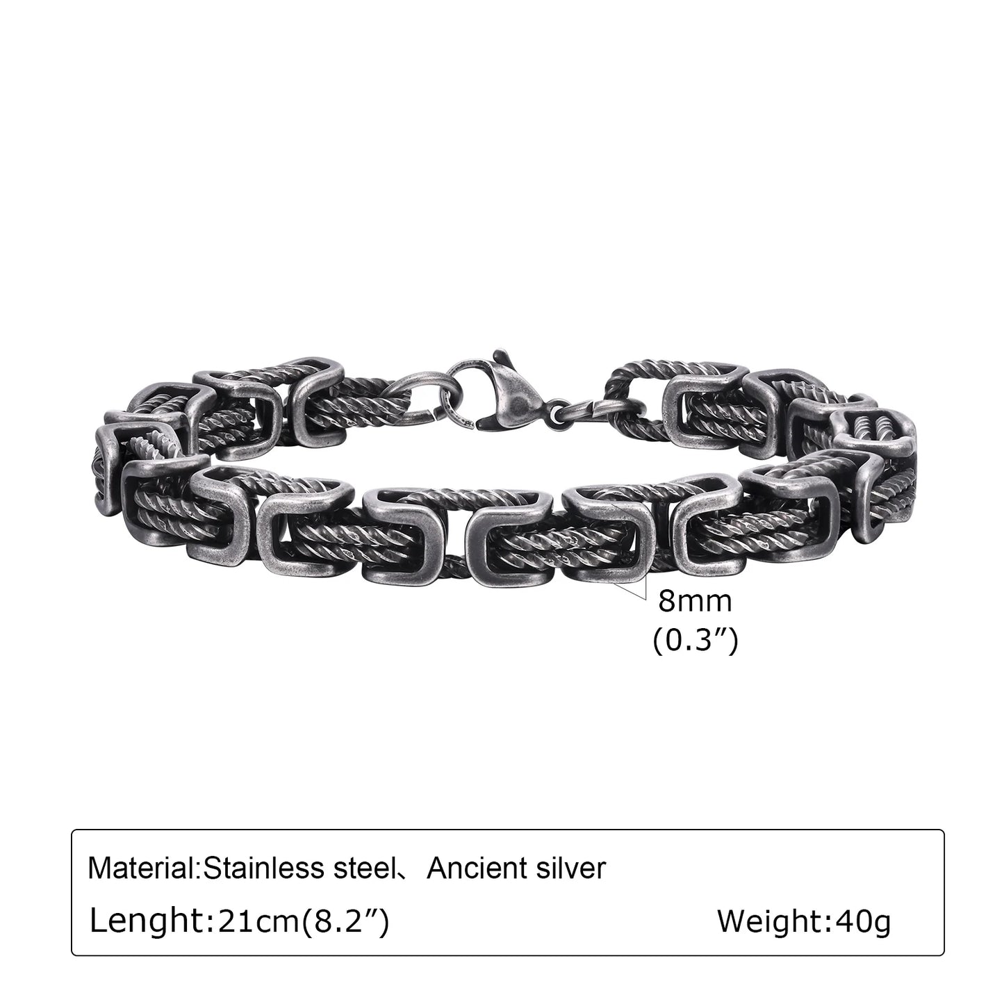 Nero Byzantine Bracelet