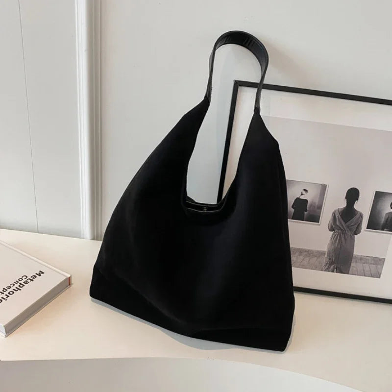 Freya Suede Shoulder Bag