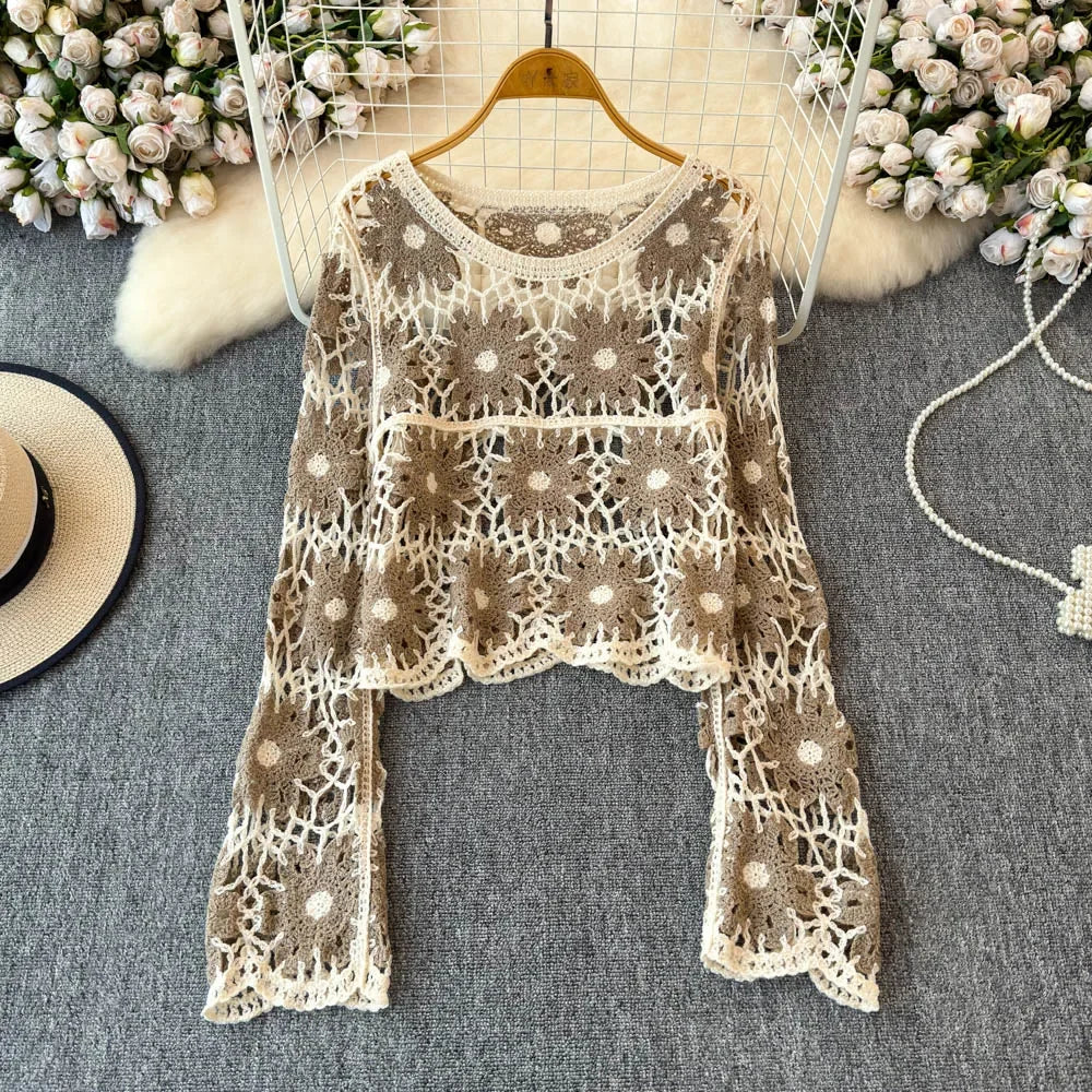 Luna Crochet Sweater