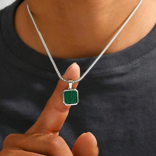 Elias Watermelon Pendant Necklace
