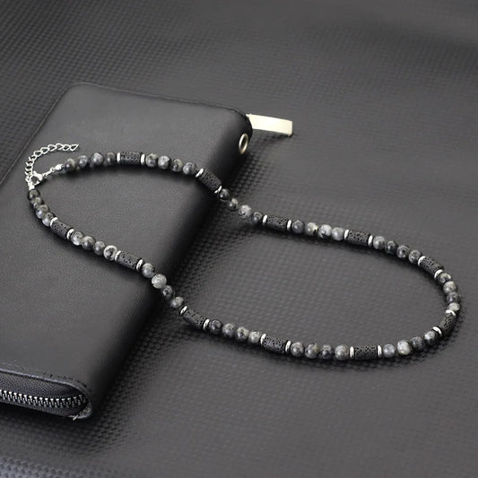 Orion Stone Bead Necklace