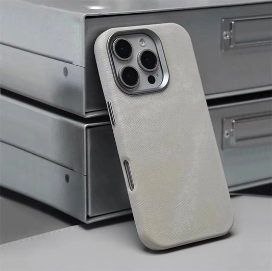 LuxeFiber Magnetic Leather Case