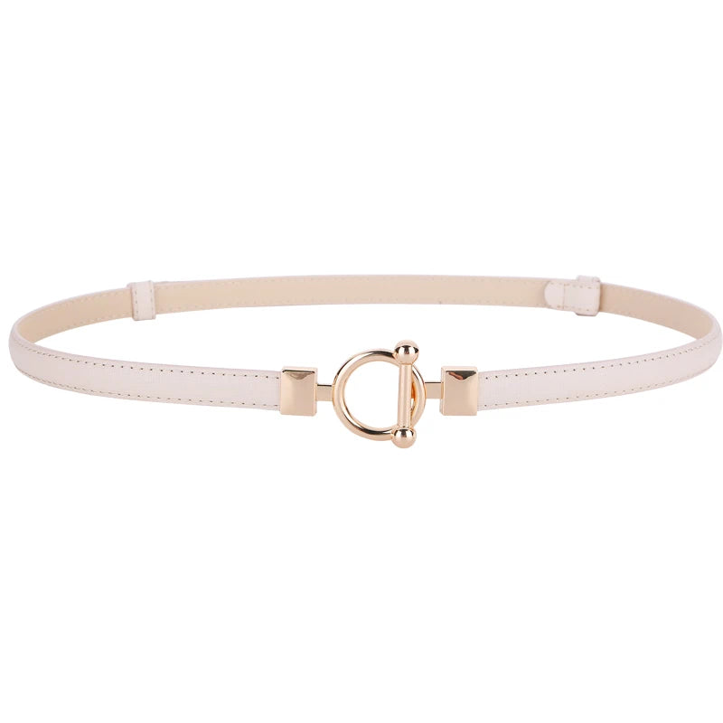 Elara Gold Buckle Belt