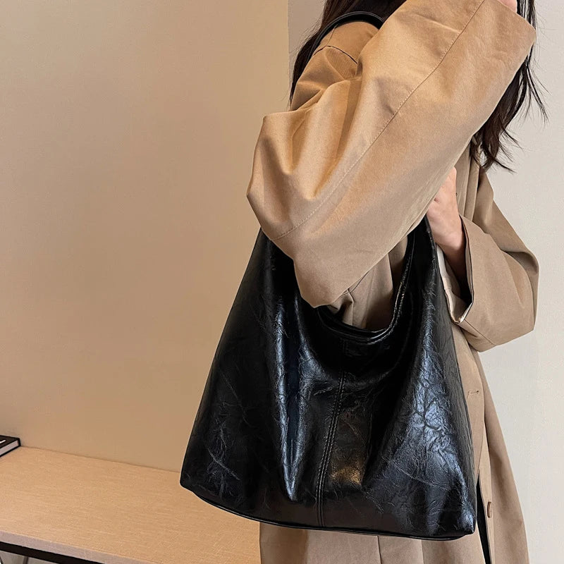 Freya Suede Shoulder Bag