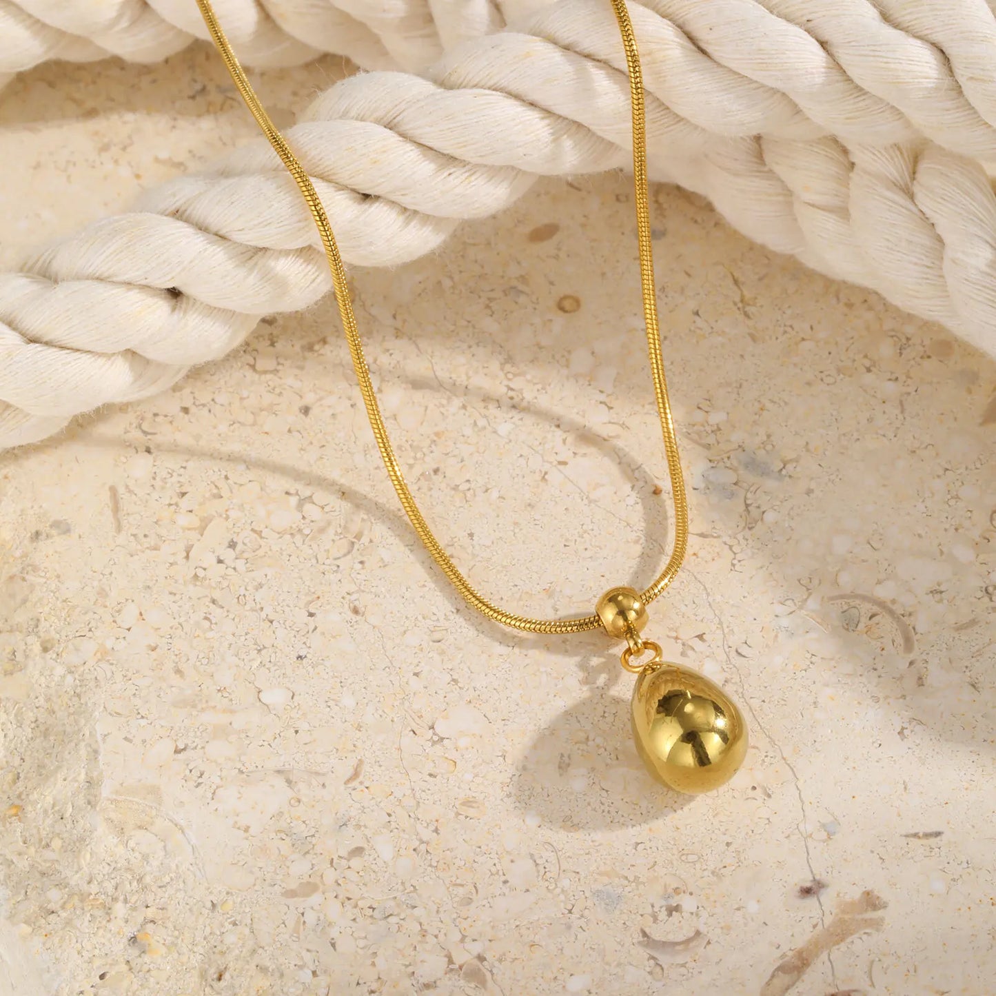 Elara Water Droplet Necklace