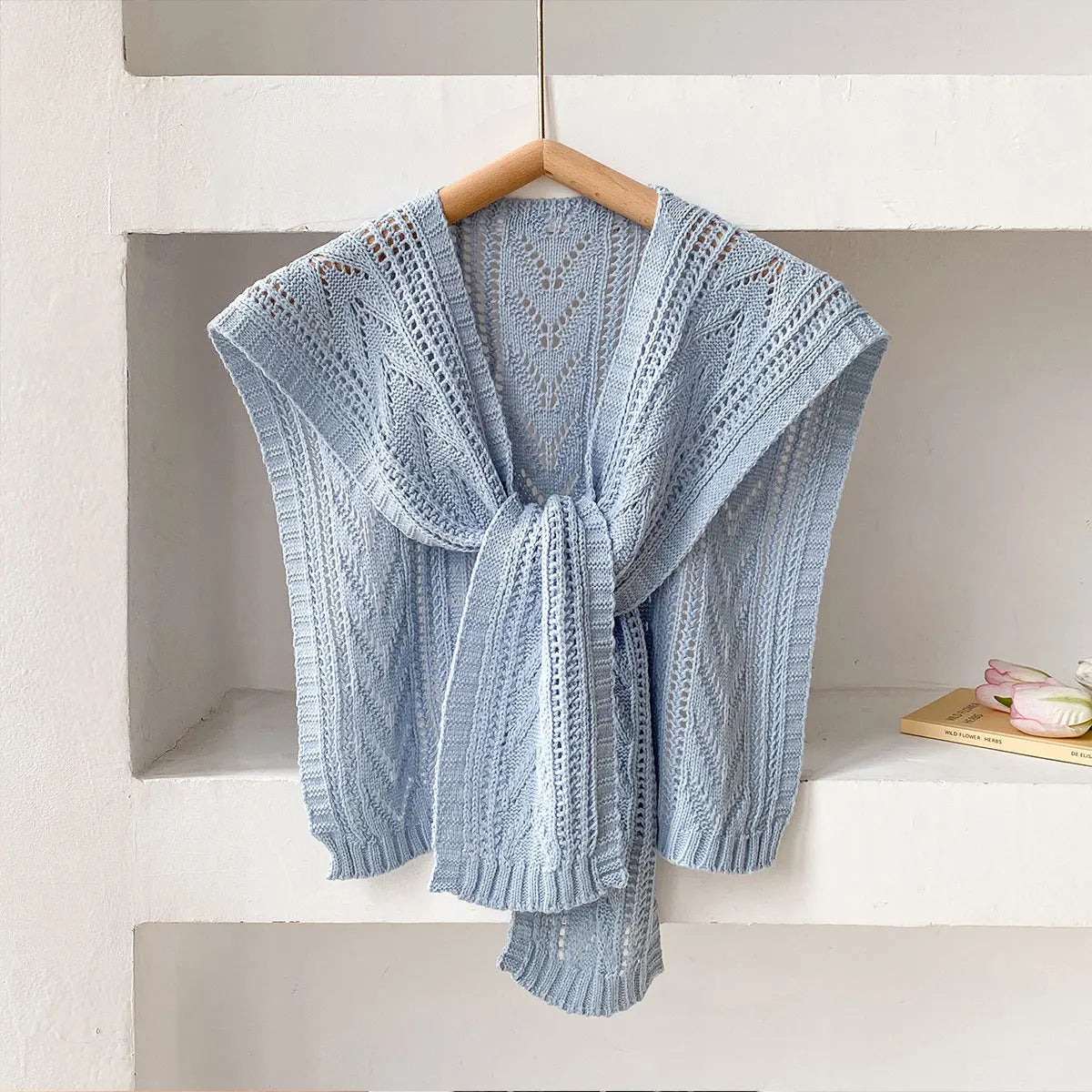 Hana Knit Shoulder Shawl