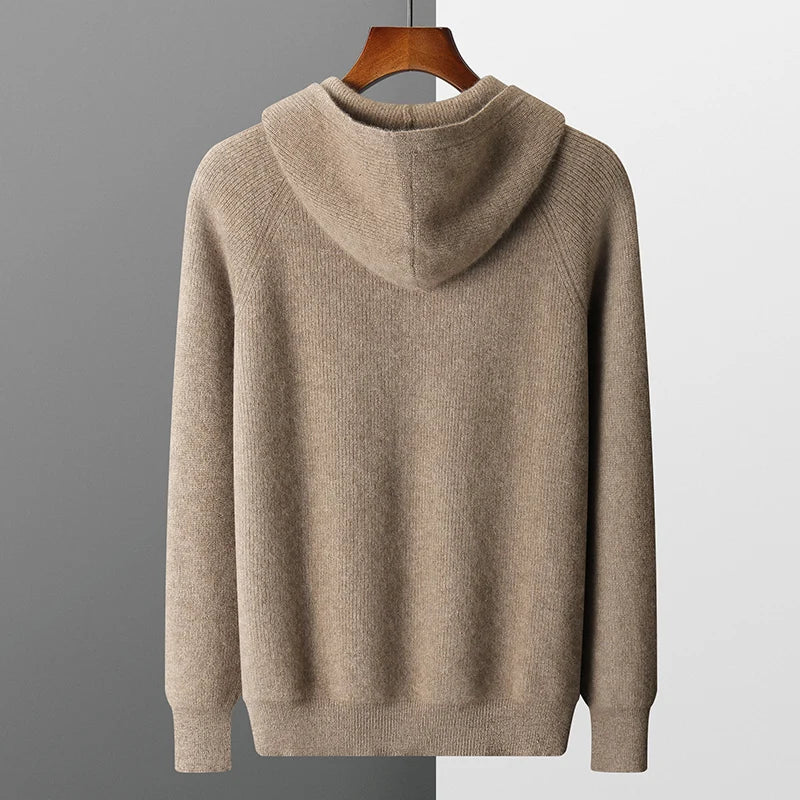 Axel Merino Wool Hoodie