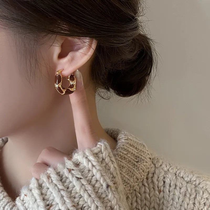 Celine Vintage Hoop Earrings