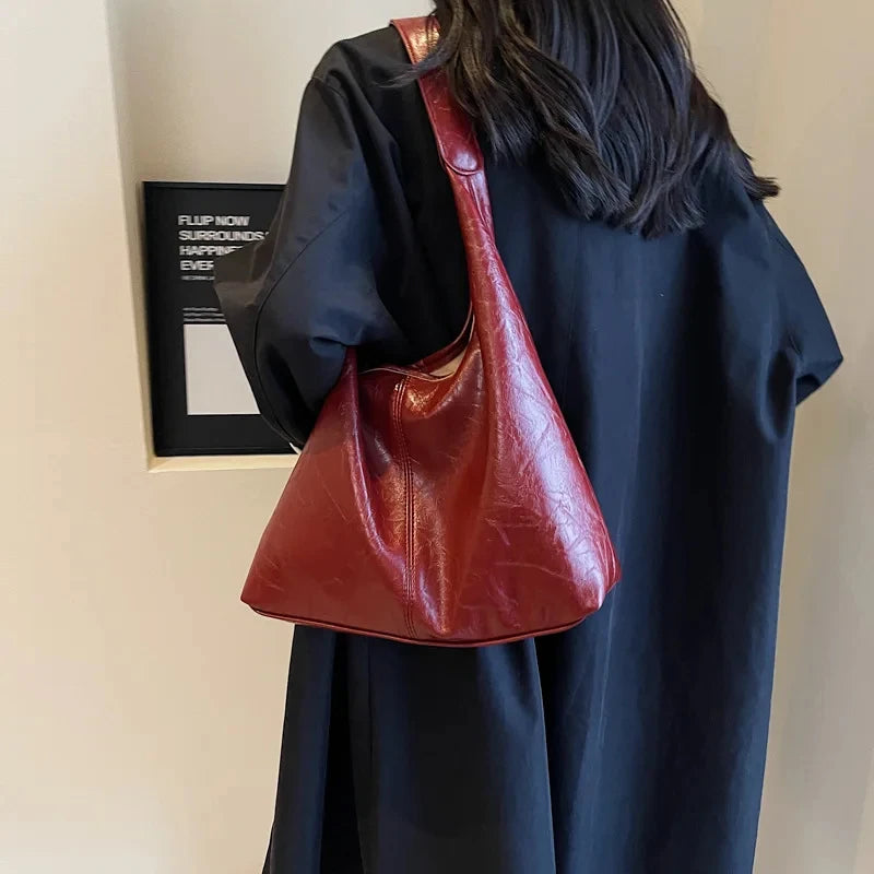 Freya Suede Shoulder Bag