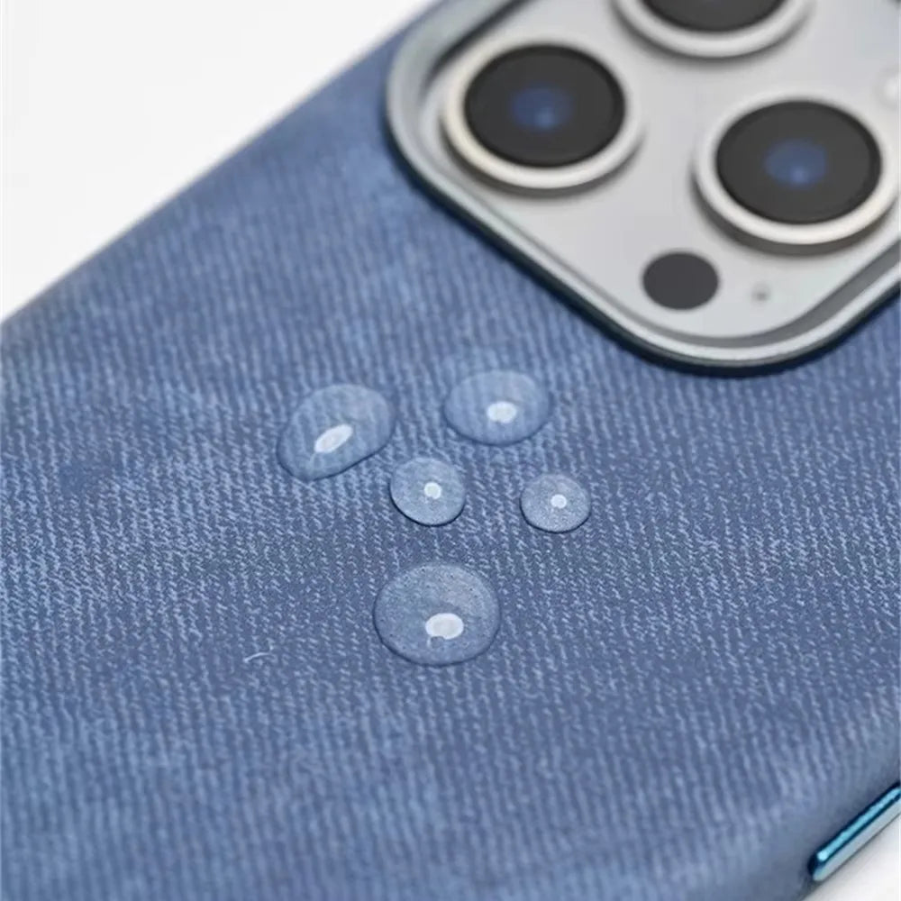 LuxeFiber Magnetic Leather Case