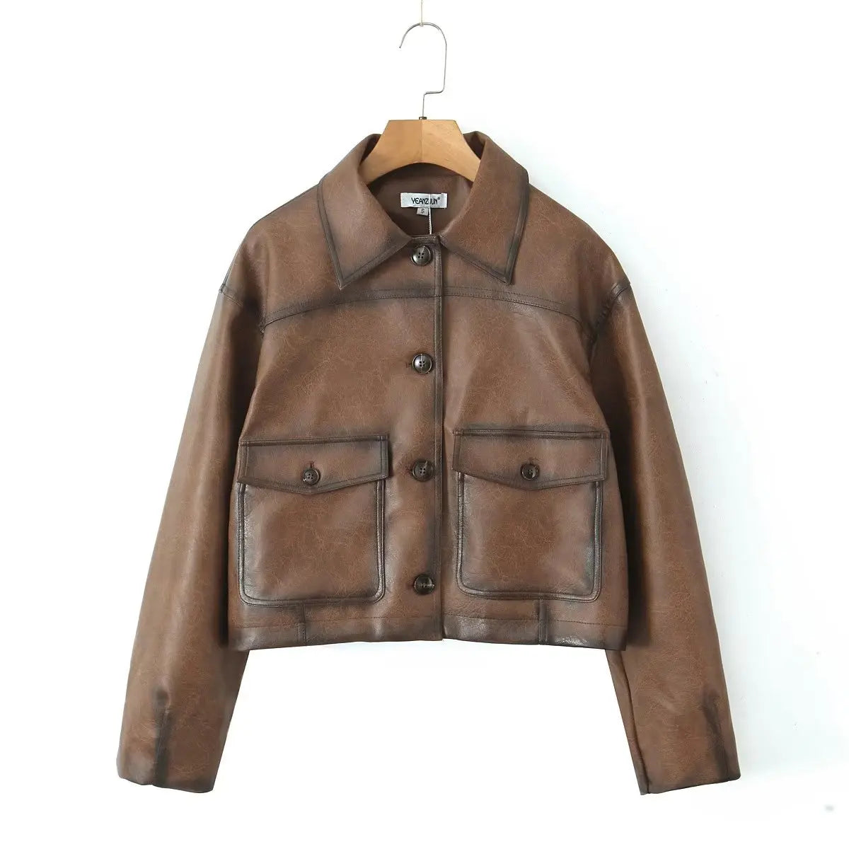 Maren Vintage Leather Jacket