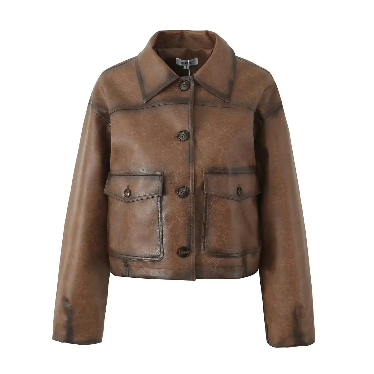 Maren Vintage Leather Jacket