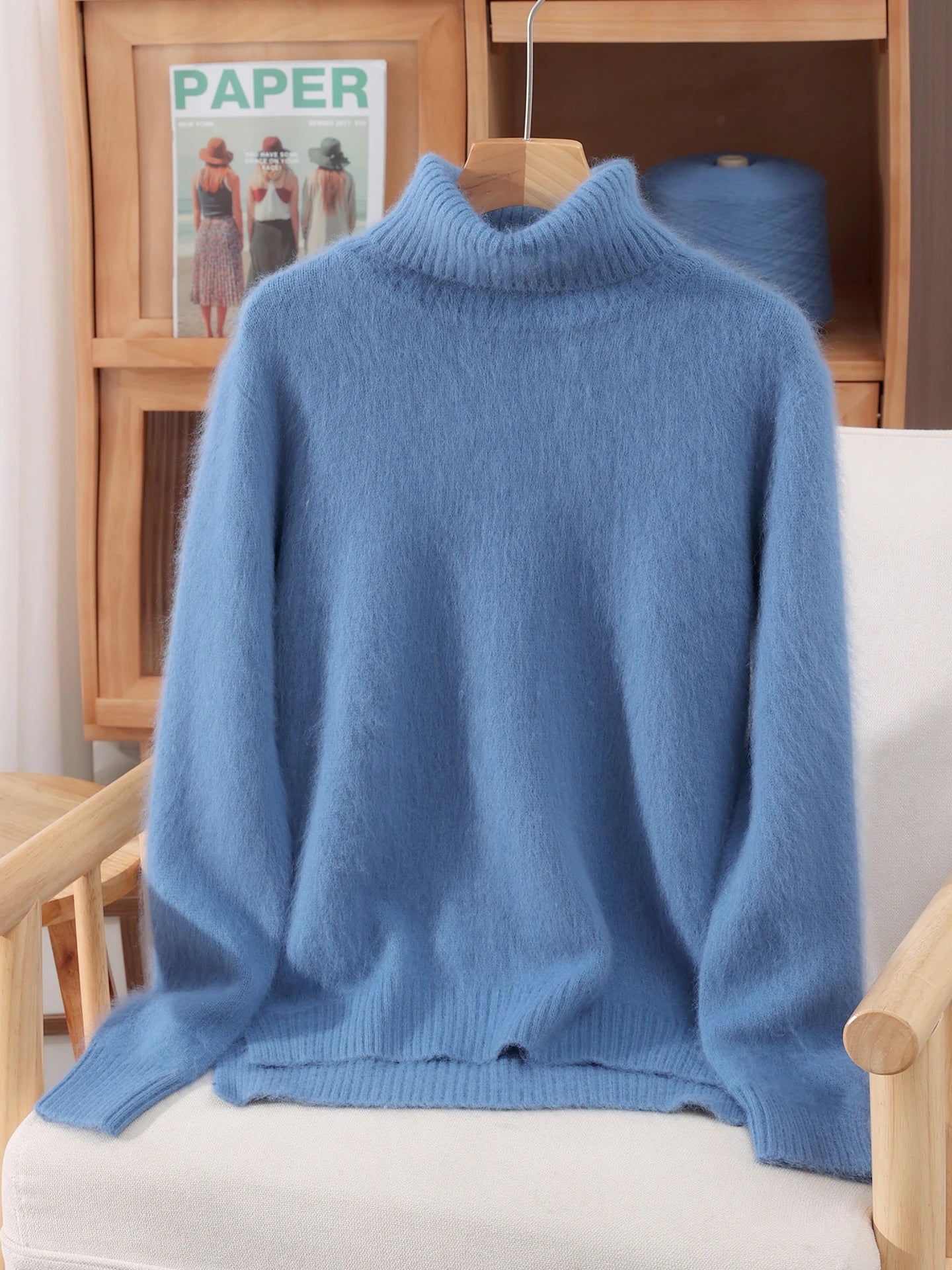 Amara Mink Cashmere Pullover