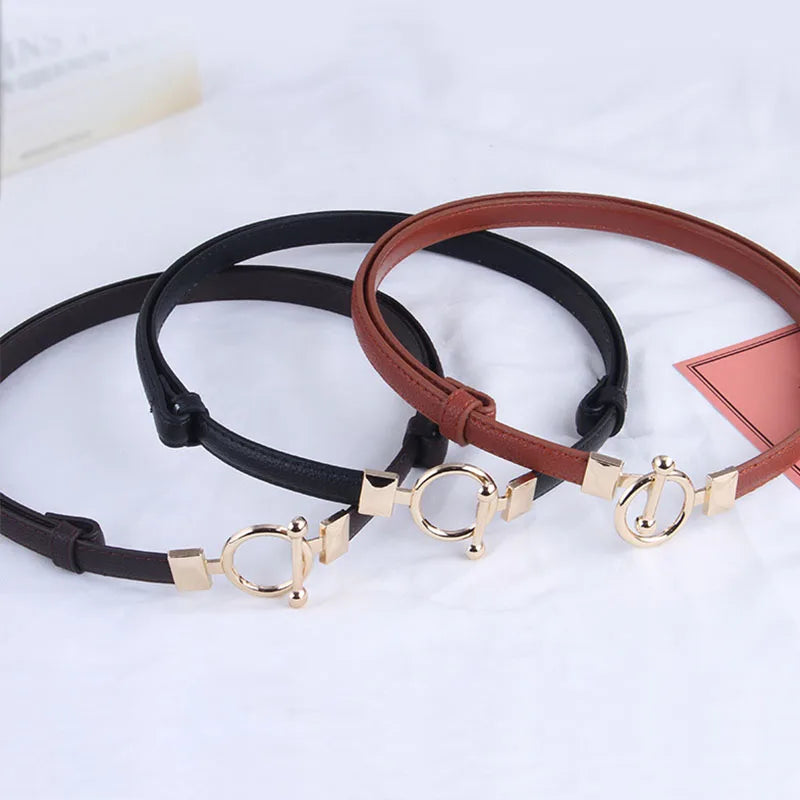 Elara Gold Buckle Belt