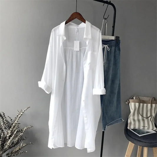 Dakunhui Cotton Blouse