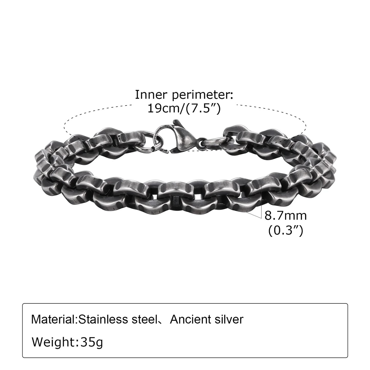 Nero Byzantine Bracelet