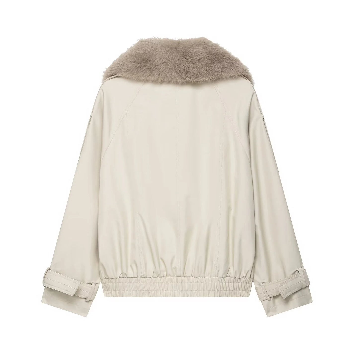 Camille Fur-Trim Trench