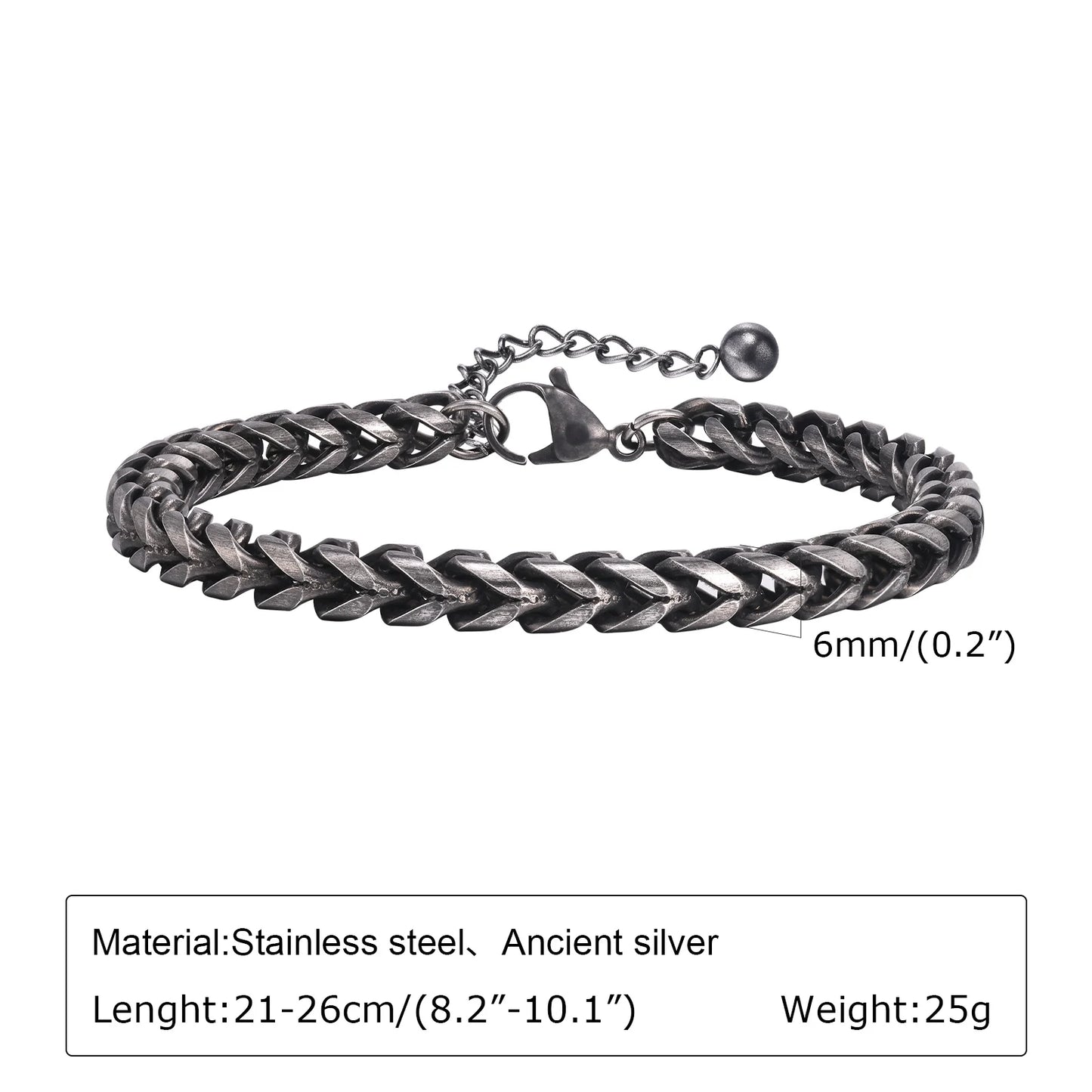 Nero Byzantine Bracelet